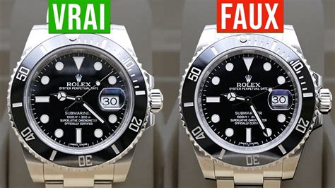 Comment savoir si une montre Rolex est vraie ou fausse